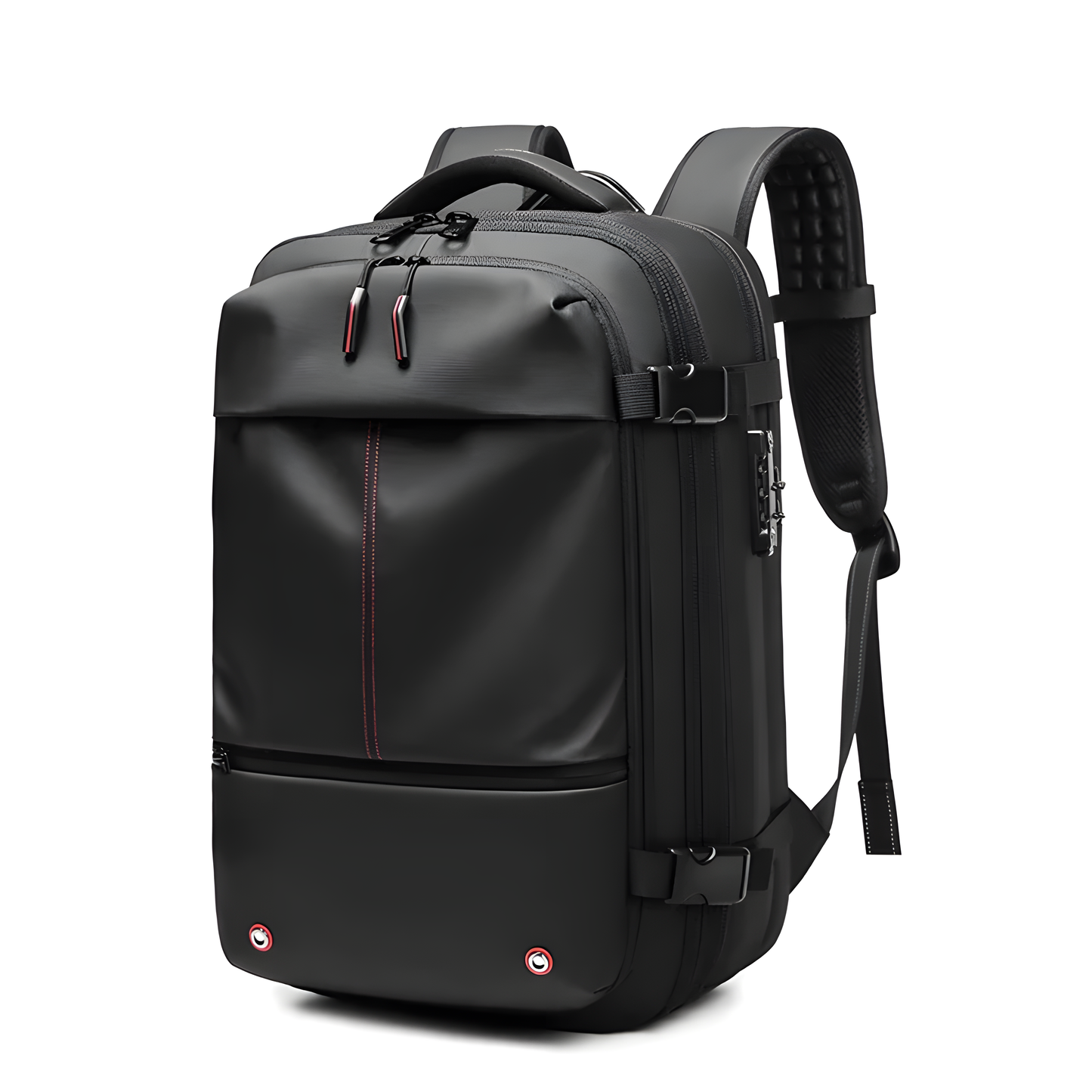 FlightPack® | Sac à dos cabine avion – Compression sous vide – Waterproof – PC 17"