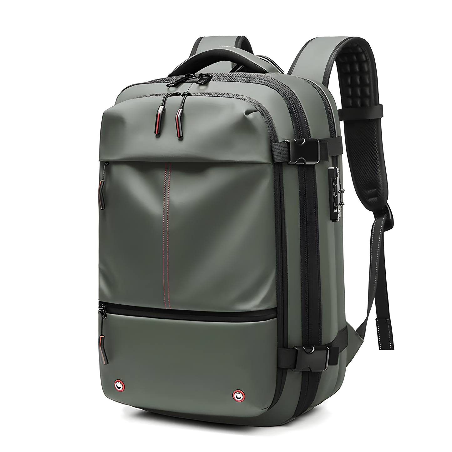 FlightPack® | Sac à dos cabine avion – Compression sous vide – Waterproof – PC 17"